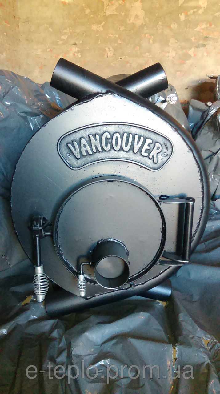 Отопительная печь тип 01 (200м.куб) – VANCOUVER. Канадская печь, булерьян, сталь 4мм