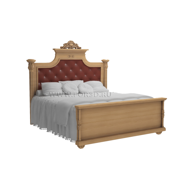 Кровать деревянная №8