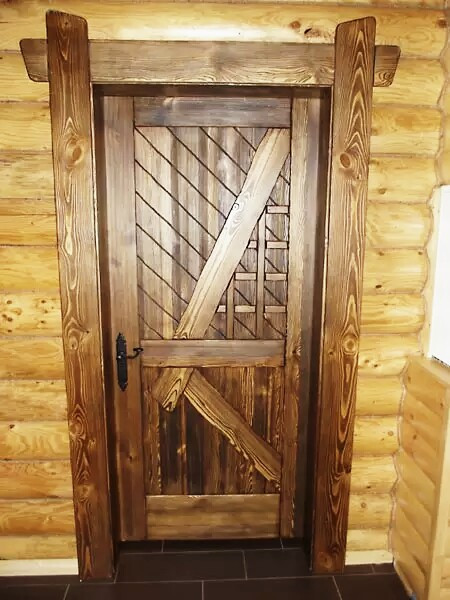 Деревянная дверь №3